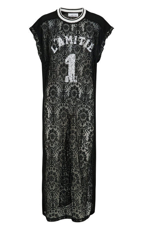 Haute L'Amitié - Lace Football Frill Dress HL10132 - Black