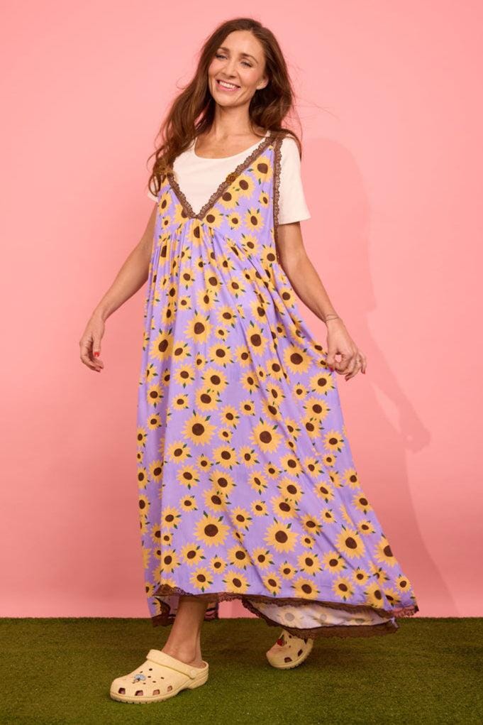 Forudbestilling - Hunkøn - Darlene Dress 25313 - Lavender Kjoler 
