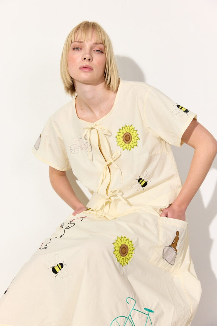 Hunkøn - Loretta Top 25305 - Cream