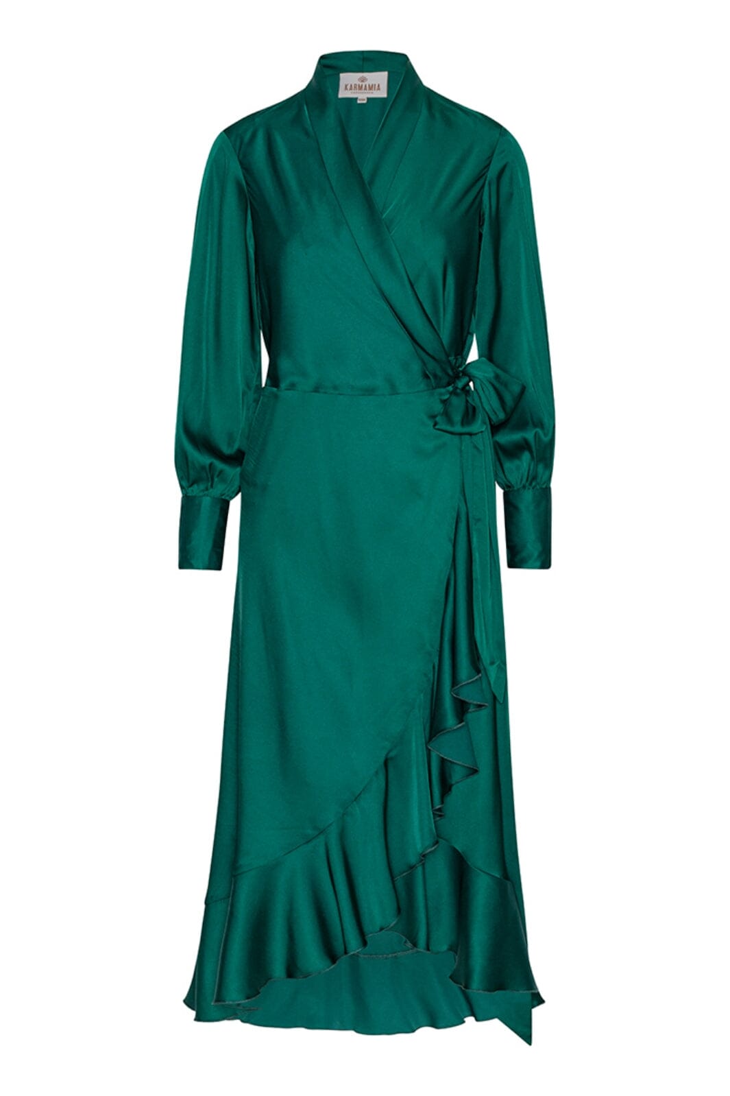 Forudbestilling - Karmamia - Bea Dress - Dark Green Kjoler 