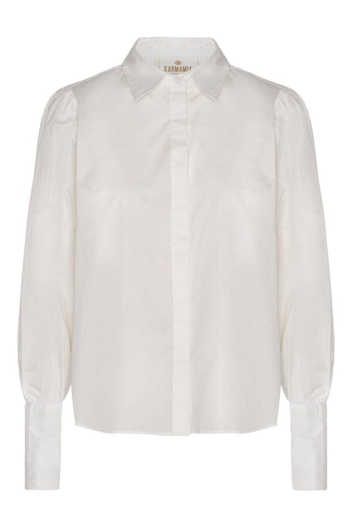 Forudbestilling - Karmamia - Honey Shirt - White Poplin Skjorter 