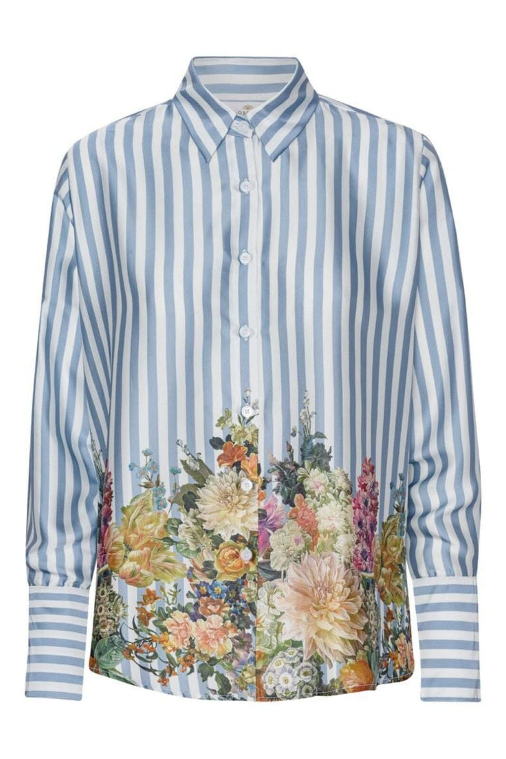 Forudbestilling - Karmamia - Joseph Shirt - Floral Stripe Skjorter 