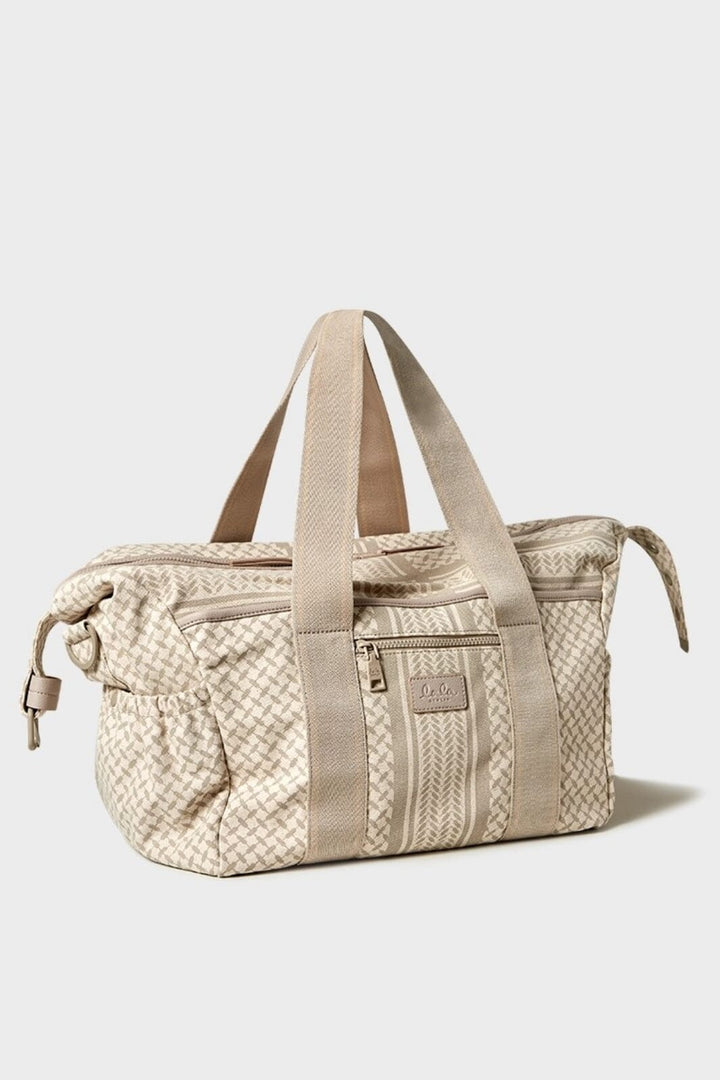 Lala Berlin - Big Bag Muriel 2.0 10011729 - Heritage Stripe Beige