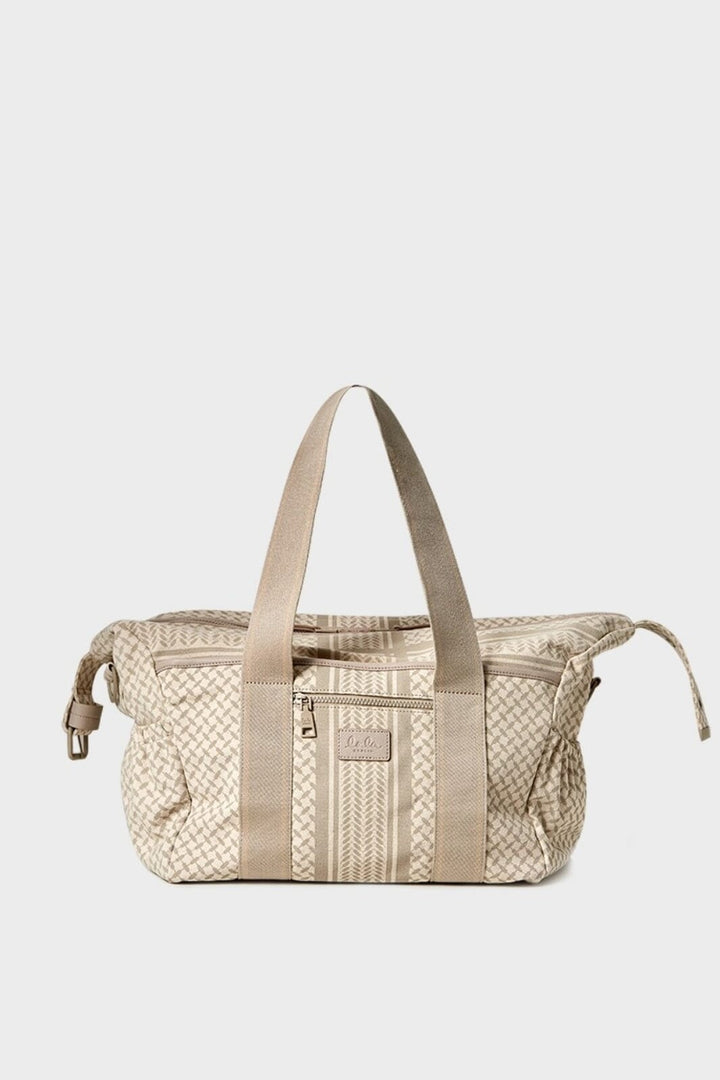 Lala Berlin - Big Bag Muriel 2.0 10011729 - Heritage Stripe Beige