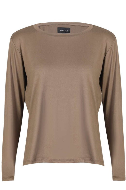 Liberte - Alma-Ls-U-Tshirt 22146 - Fossil