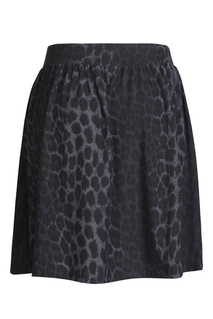 Liberte - Alma-Short-Loose-Skirt 9587 - Dark Grey Leo