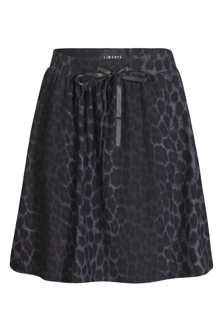 Liberte - Alma-Short-Loose-Skirt 9587 - Dark Grey Leo