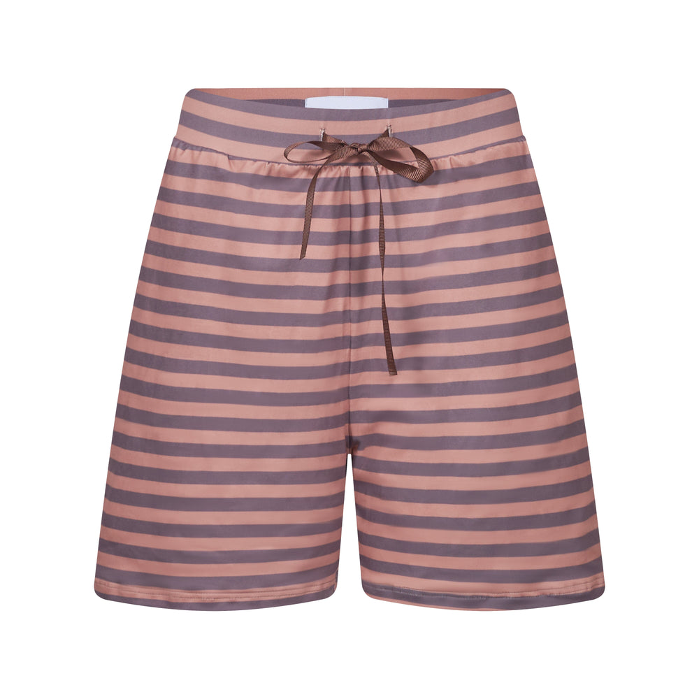 Forudbestilling - Liberte - Alma-Shorts - Brown Stripe Shorts 