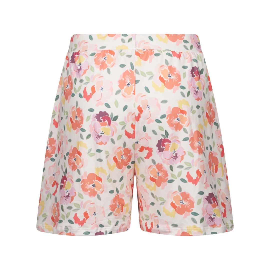 Forudbestilling - Liberte - Alma-Shorts - Creamy Peach Flower Shorts 