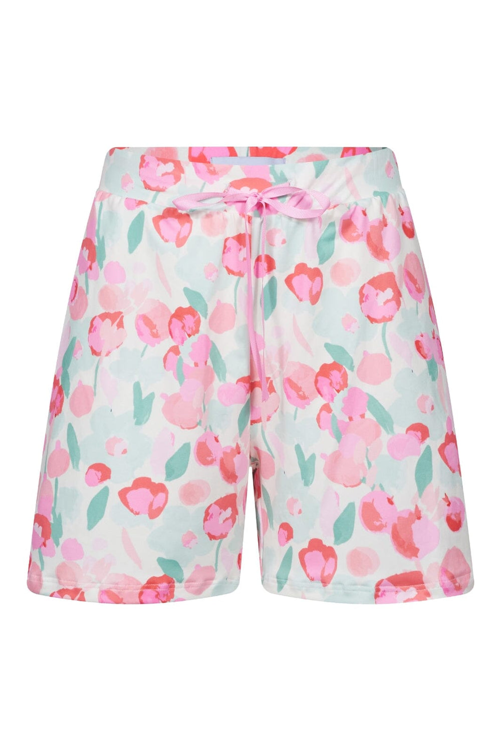 Forudbestilling - Liberte - Alma-Shorts - Mint Pink Flower Shorts 