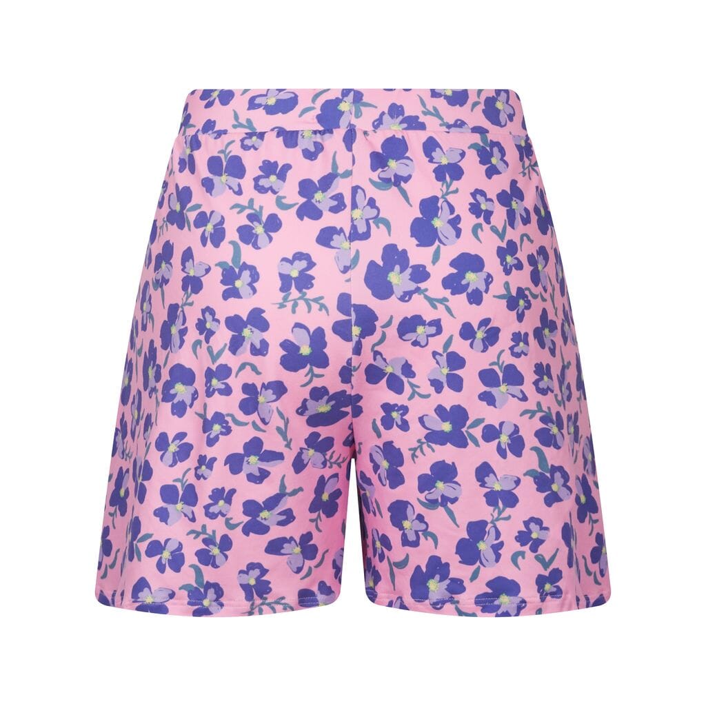 Forudbestilling - Liberte - Alma-Shorts - Pink Purple Flower Shorts 