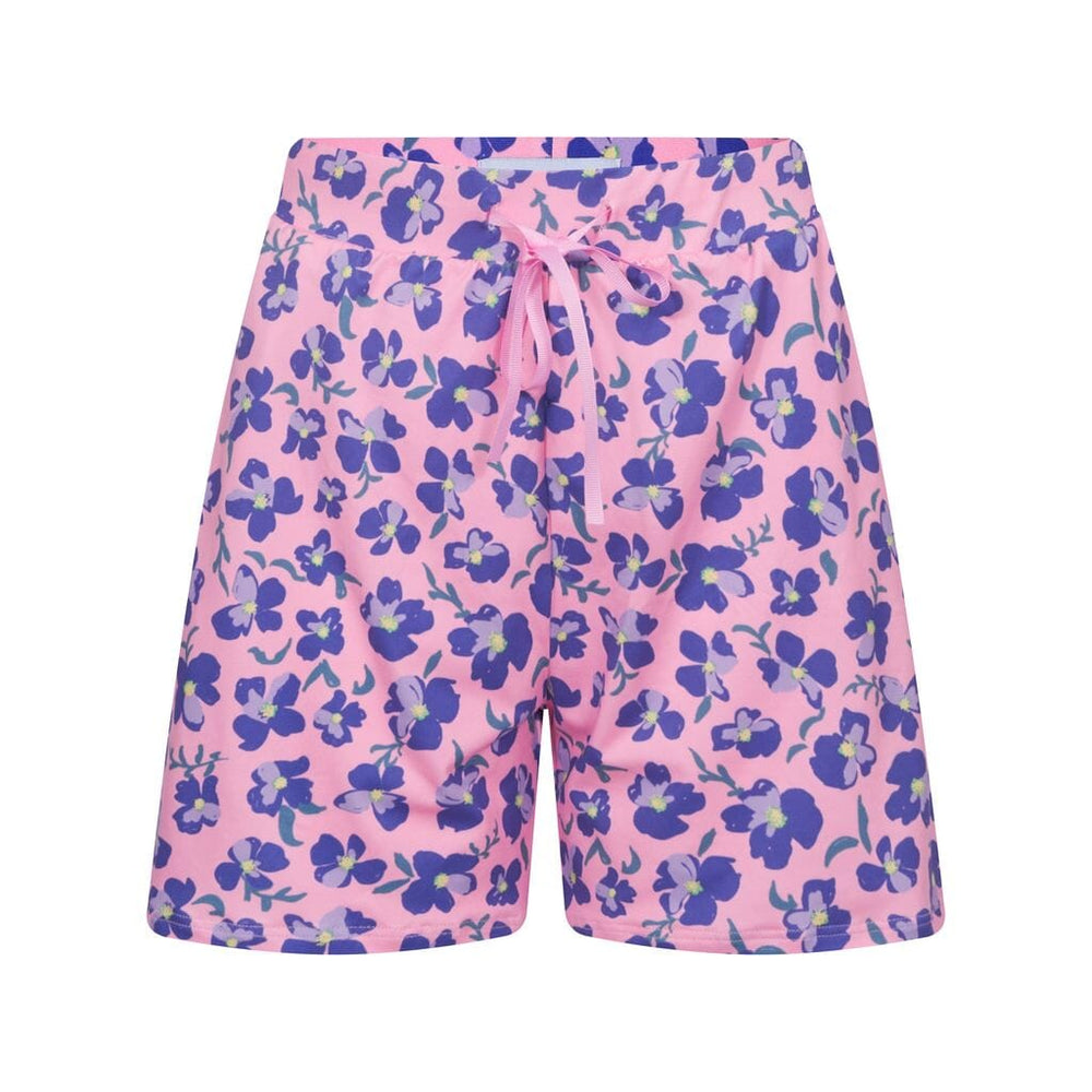 Forudbestilling - Liberte - Alma-Shorts - Pink Purple Flower Shorts 