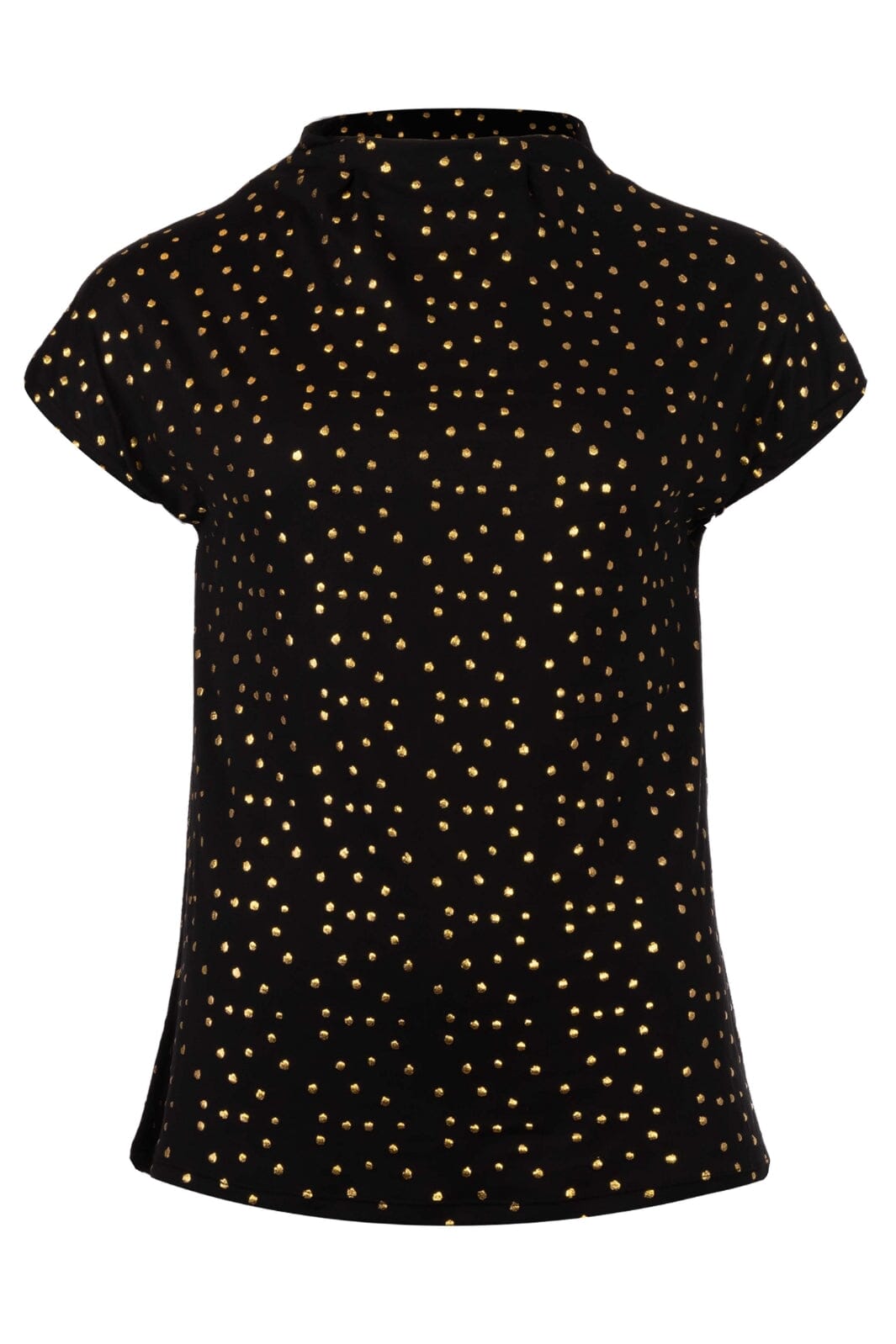 Forudbestilling - Liberte - Alma-Top - Black Gold Dot 2 T-shirts 