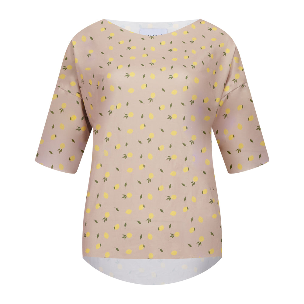 Forudbestilling - Liberte - Alma-Tshirt - Beige Lemon T-shirts 