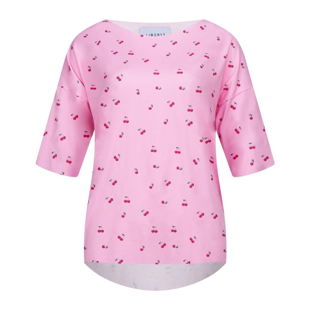 Forudbestilling - Liberte - Alma-Tshirt - Pink Cherry T-shirts 