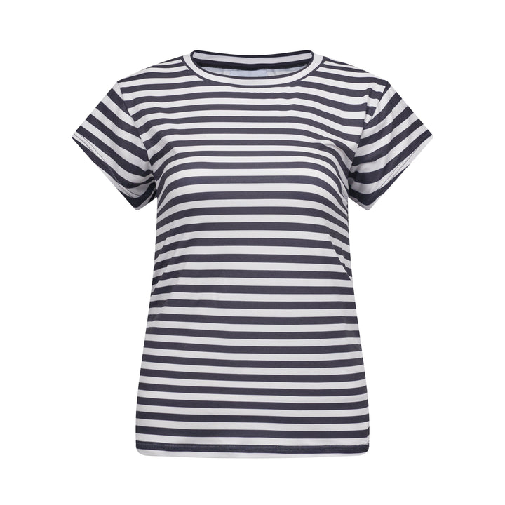 Forudbestilling - Liberte - Alma-U-Tshirt - Black Creme Stripe T-shirts 