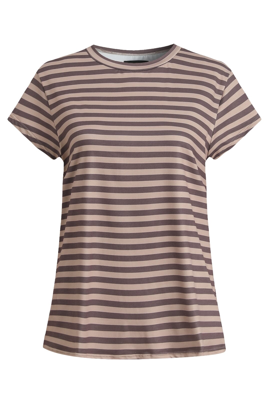 Forudbestilling - Liberte - Alma-U-Tshirt - Brown Stripe
