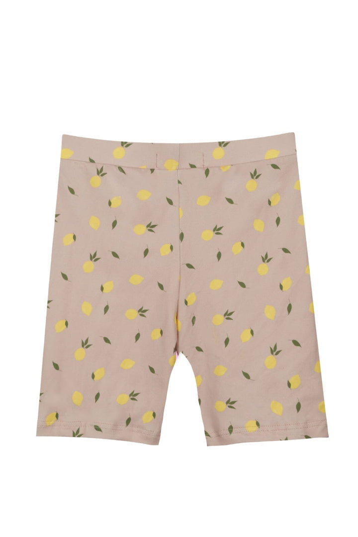 Forudbestilling - Liberte Ami - Alma-Bicycle-Shorts (Kids) - Beige Lemon Shorts 