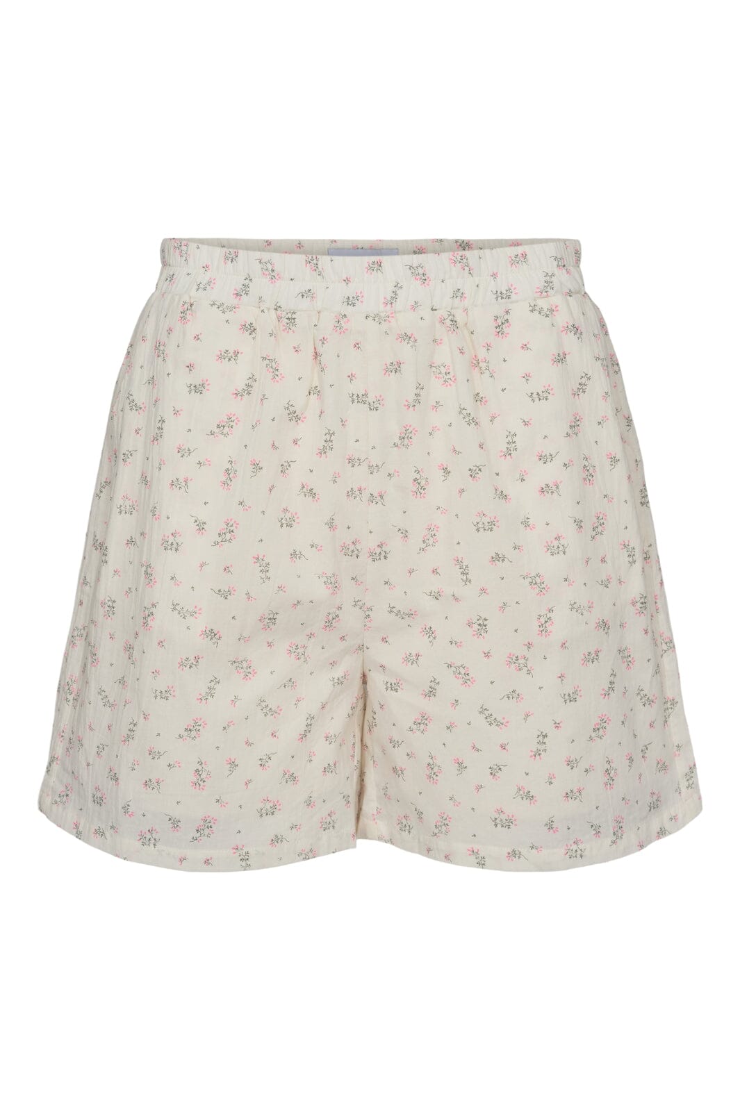 Forudbestilling - Liberte - Sara-Shorts - Creme Pink Flower Shorts 