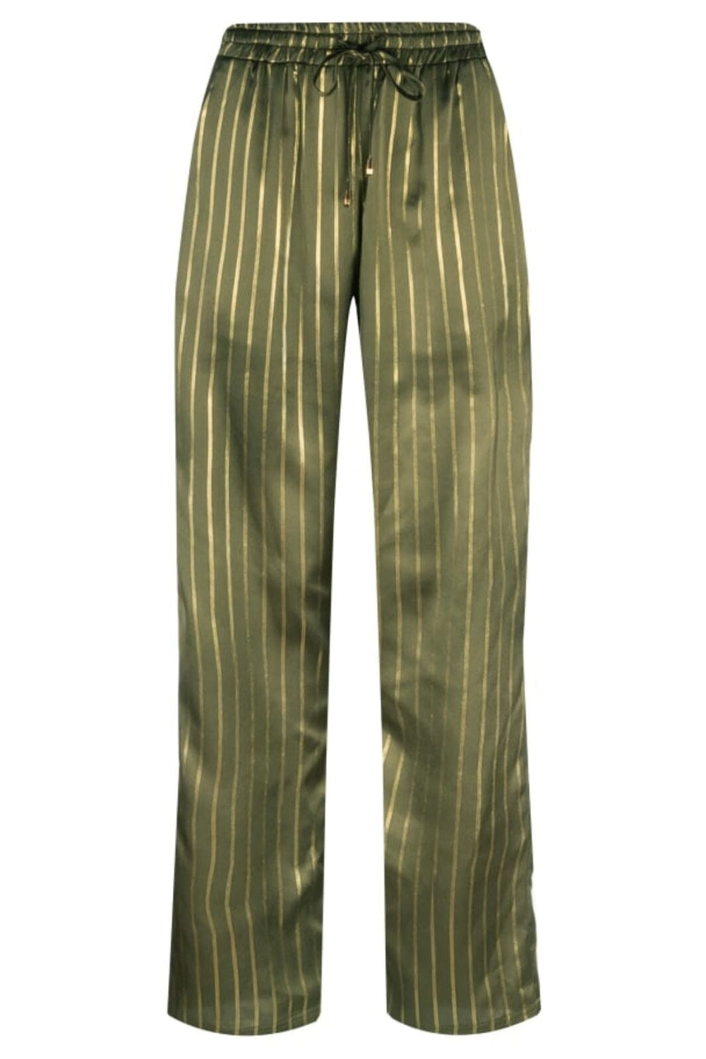 Forudbestilling - Liberte - Silja-Pants - Army Gold Pinstripe Bukser 