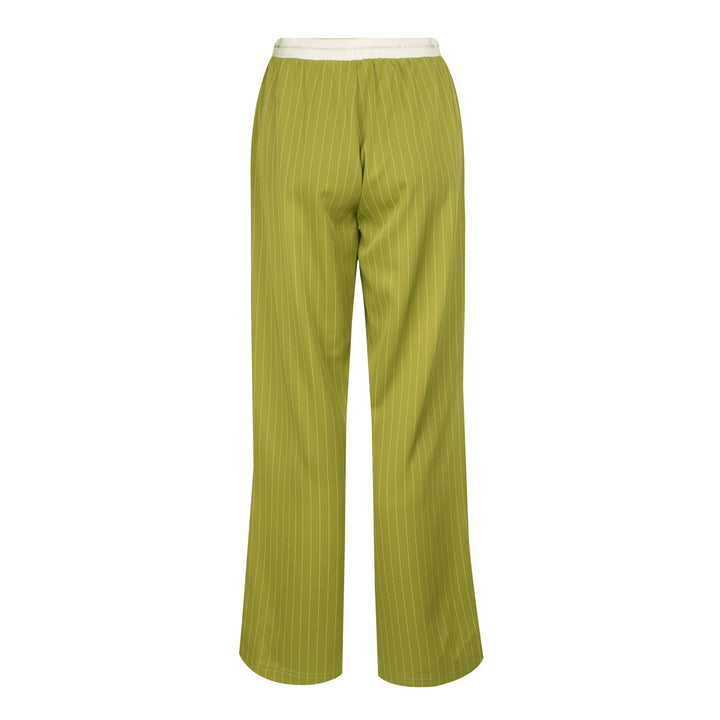 Forudbestilling - Liberte - Sini-Pants - Lime Pinstripe Bukser 