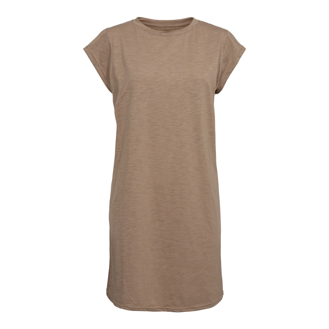 Forudbestilling - Liberte - Ulla-Tshirt-Dress - Dusty Light Brown Kjoler 