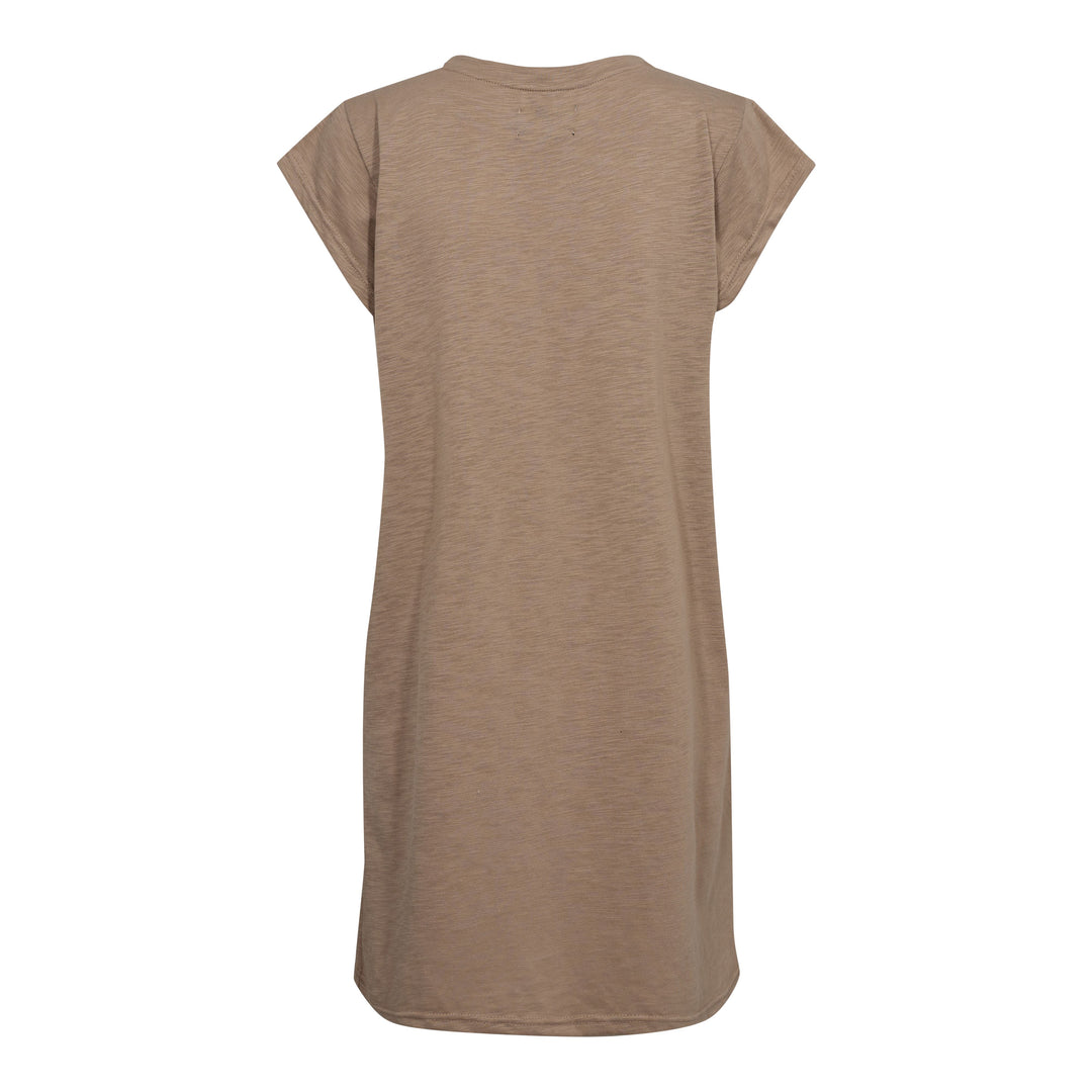 Forudbestilling - Liberte - Ulla-Tshirt-Dress - Dusty Light Brown Kjoler 