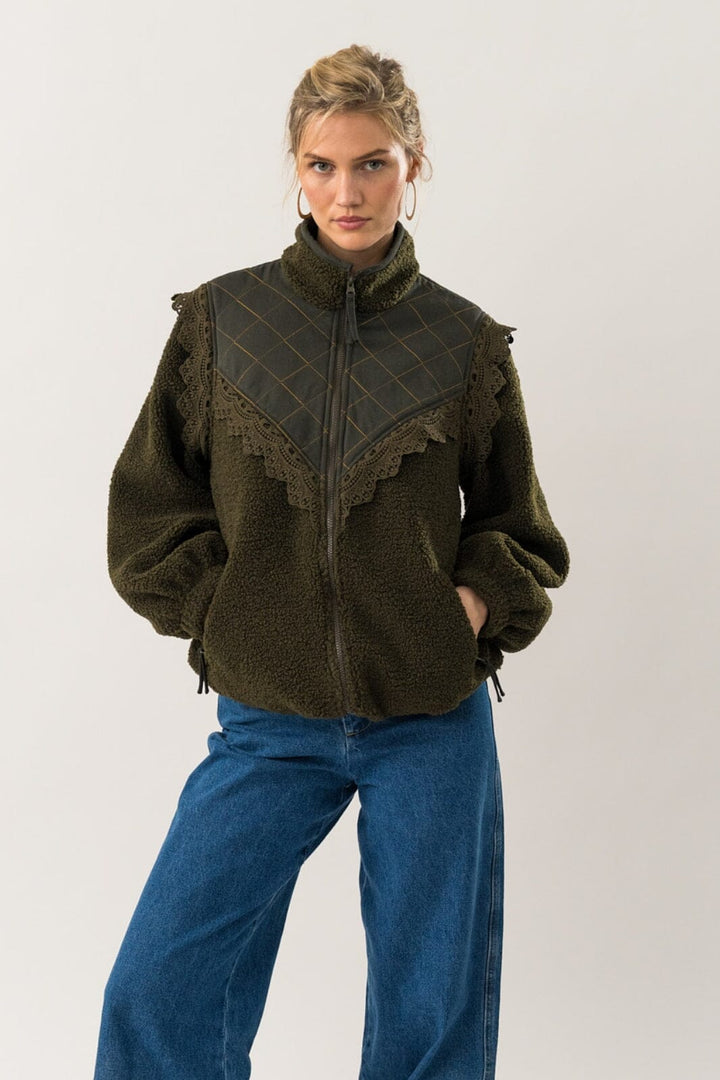Lollys Laundry - Falll Jacket Ls90019-6013 - 42 Dark Green