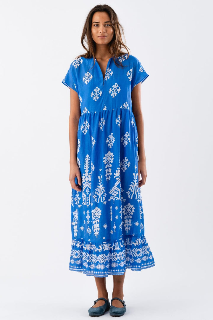 Forudbestilling - Lollys Laundry - MackayLL Maxi Dress SS 24293-3063 - 20 Blue Kjoler 