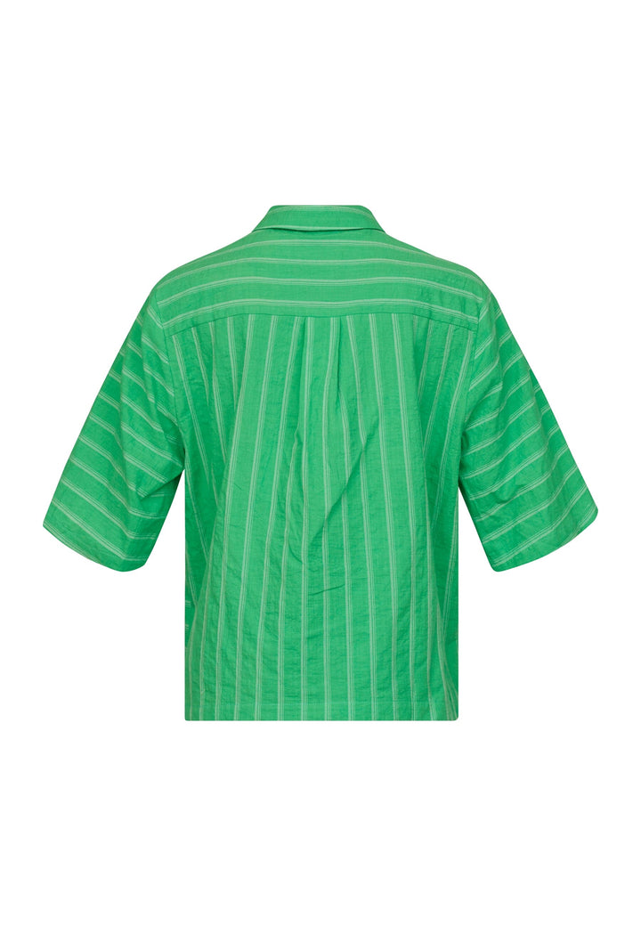 Forudbestilling - Love & Divine - Love1132 - 830 Green Stripe Skjorter 