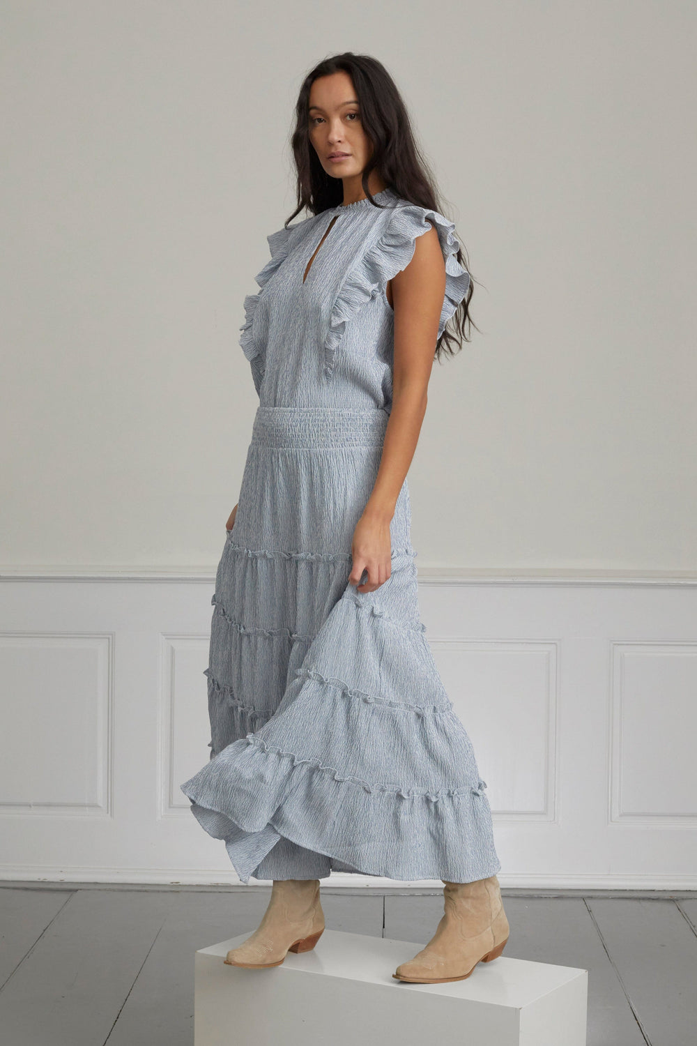 Forudbestilling - Love & Divine - Love1327 18717 - 832 - Blue/White Stripe Toppe 