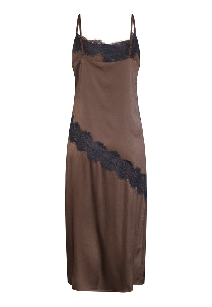 Forudbestilling - Love & Divine - Love1356 18869 - 804 - Chocolate/Black Kjoler 