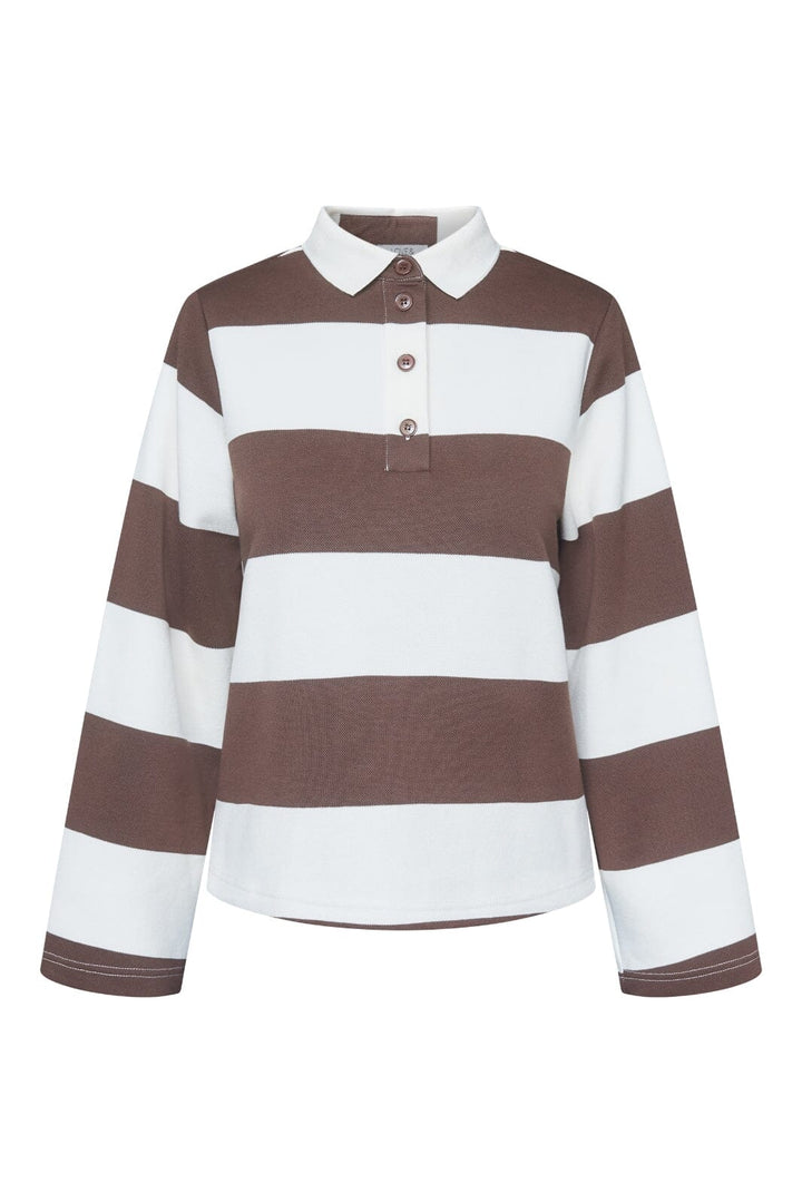 Forudbestilling - Love & Divine - Love1361 18877 - 804 - Cream/D. Choco Strikbluser 