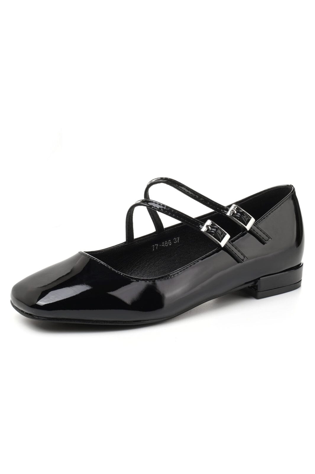 Forudbestilling - Marta Du Chateau - Ladie Shoes 77-486 - Black Ballerinaer 