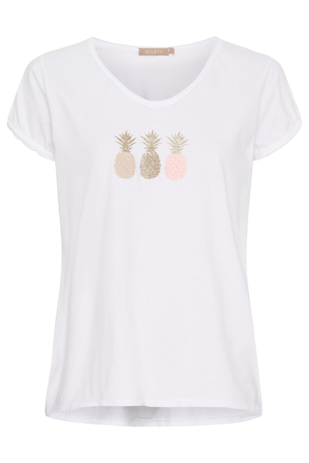 Marta Du Chateau - Mdcgemma Tee 22031 - White