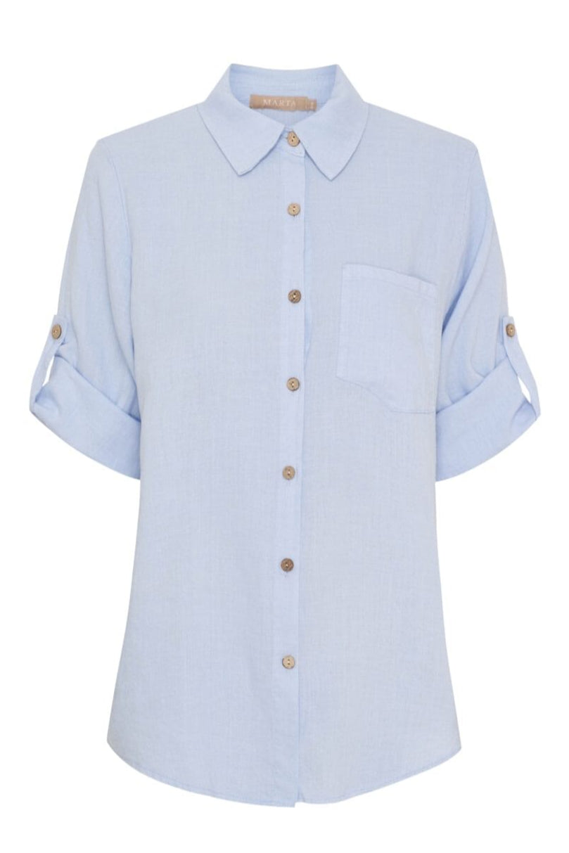 Marta Du Chateau - Mdckiara Shirt 258354 - Celeste2389