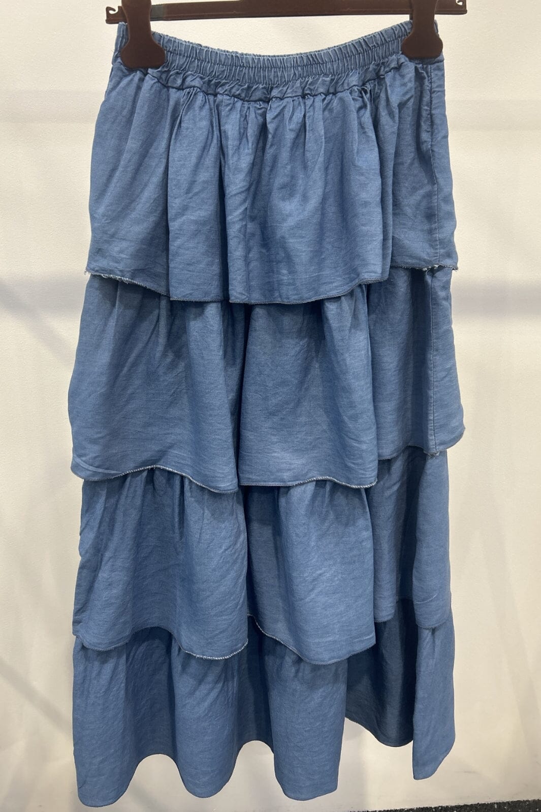 Forudbestilling - Marta Du Chateau - Mdcklara Skirt - Medium Blue Nederdele 