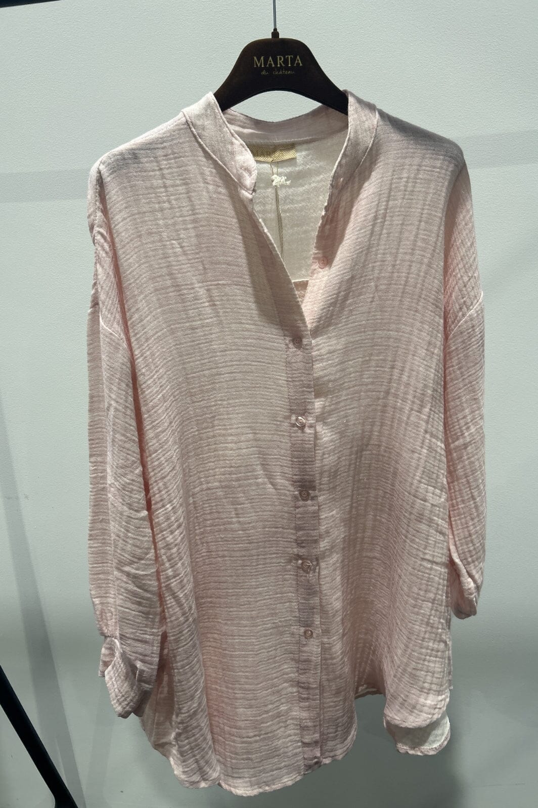 Forudbestilling - Marta Du Chateau - Mdcroxane Shirt - 2 Rosa Skjorter 