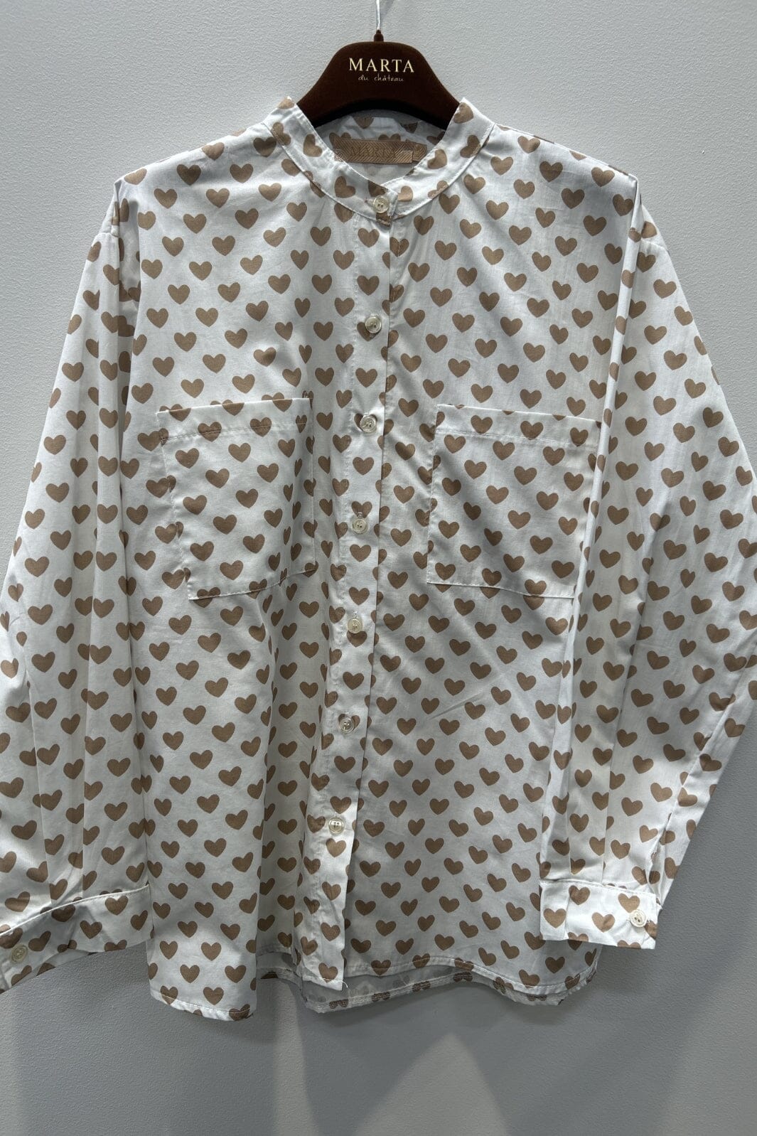 Forudbestilling - Marta Du Chateau - Mdcsvanborg Shirt - 4126 Macchiato Skjorter 