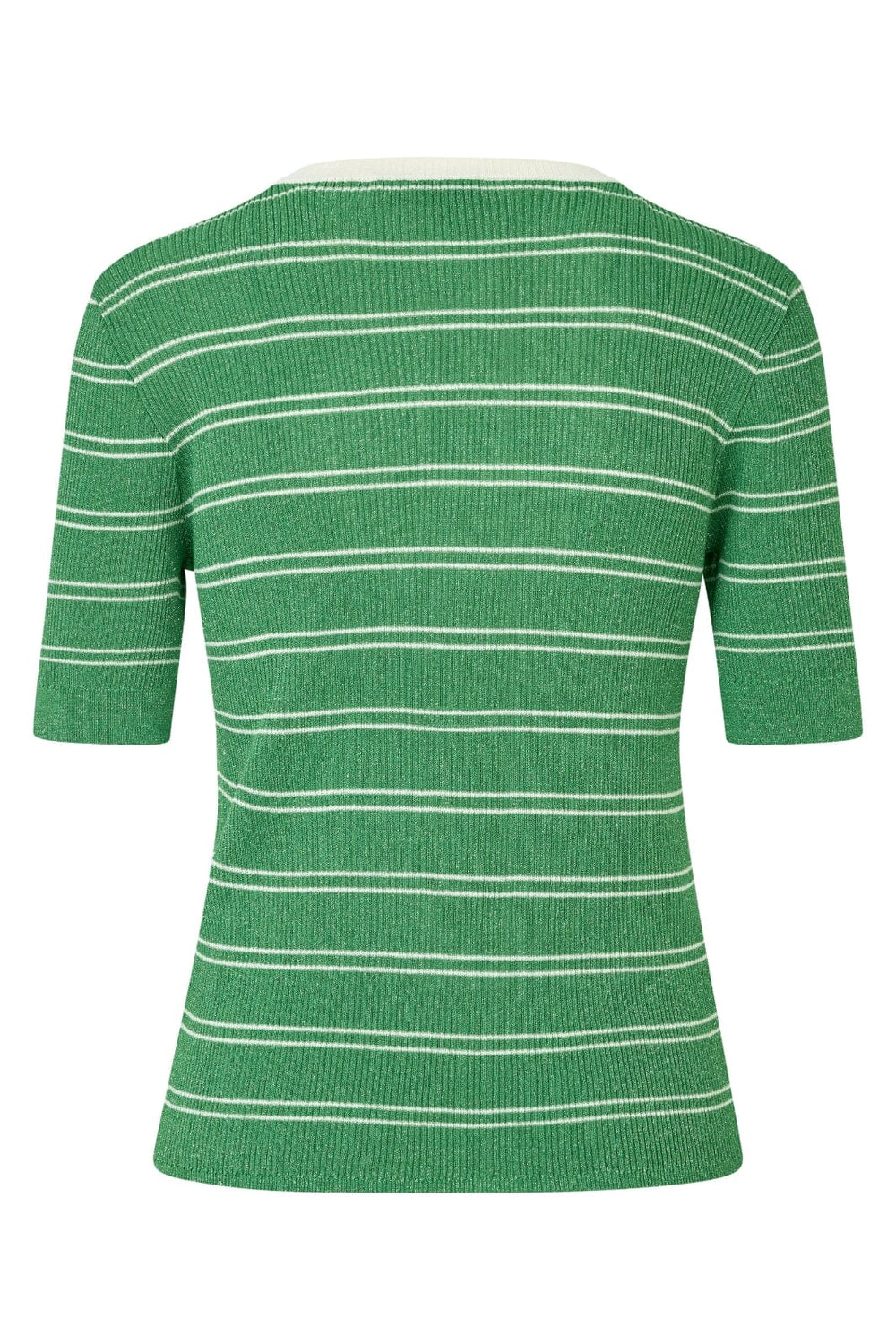 Modström - Pacificomd Ss Polo 58601 - 12036 - Medium Green Stripe