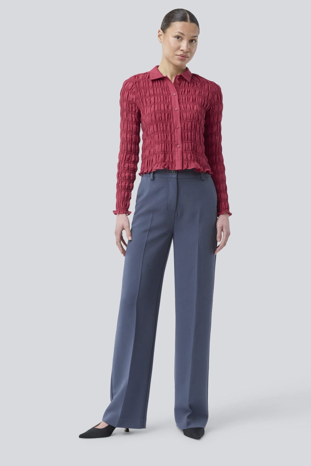 Modström - Posiemd Shirt 58596 - 1218 - Rumba Red