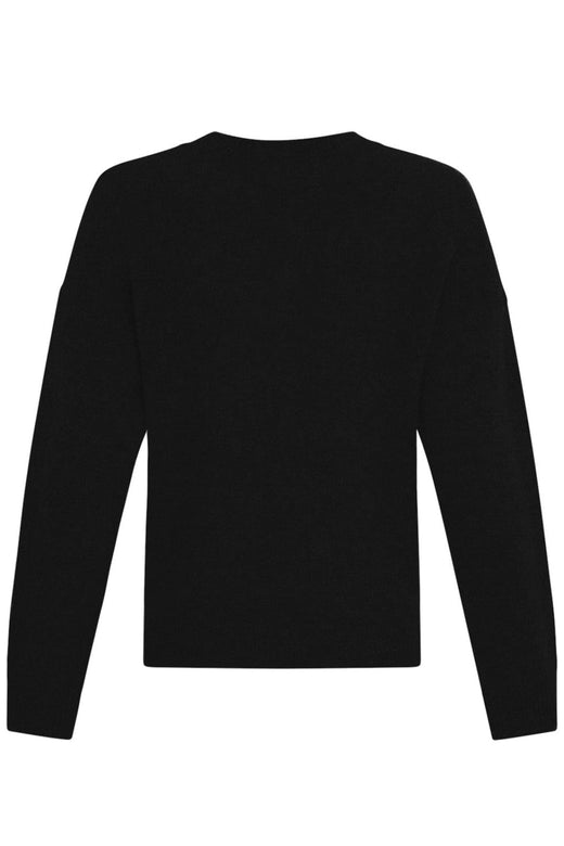 Forudbestilling - Moss Copenhagen - Mschfestina Hope Pullover - Black Strikbluser 