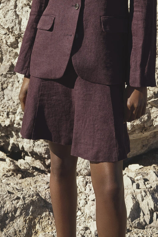 Forudbestilling - Moss Copenhagen - Mschnaira Claritta Skirt 19053 - Fudge Nederdele 