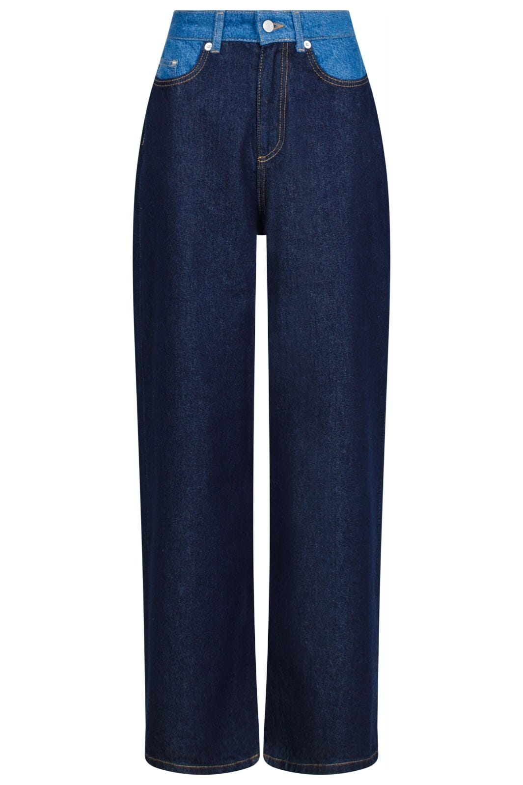 Forudbestilling - Neo Noir - Duran Contrast Pants - Dark Blue Bukser 