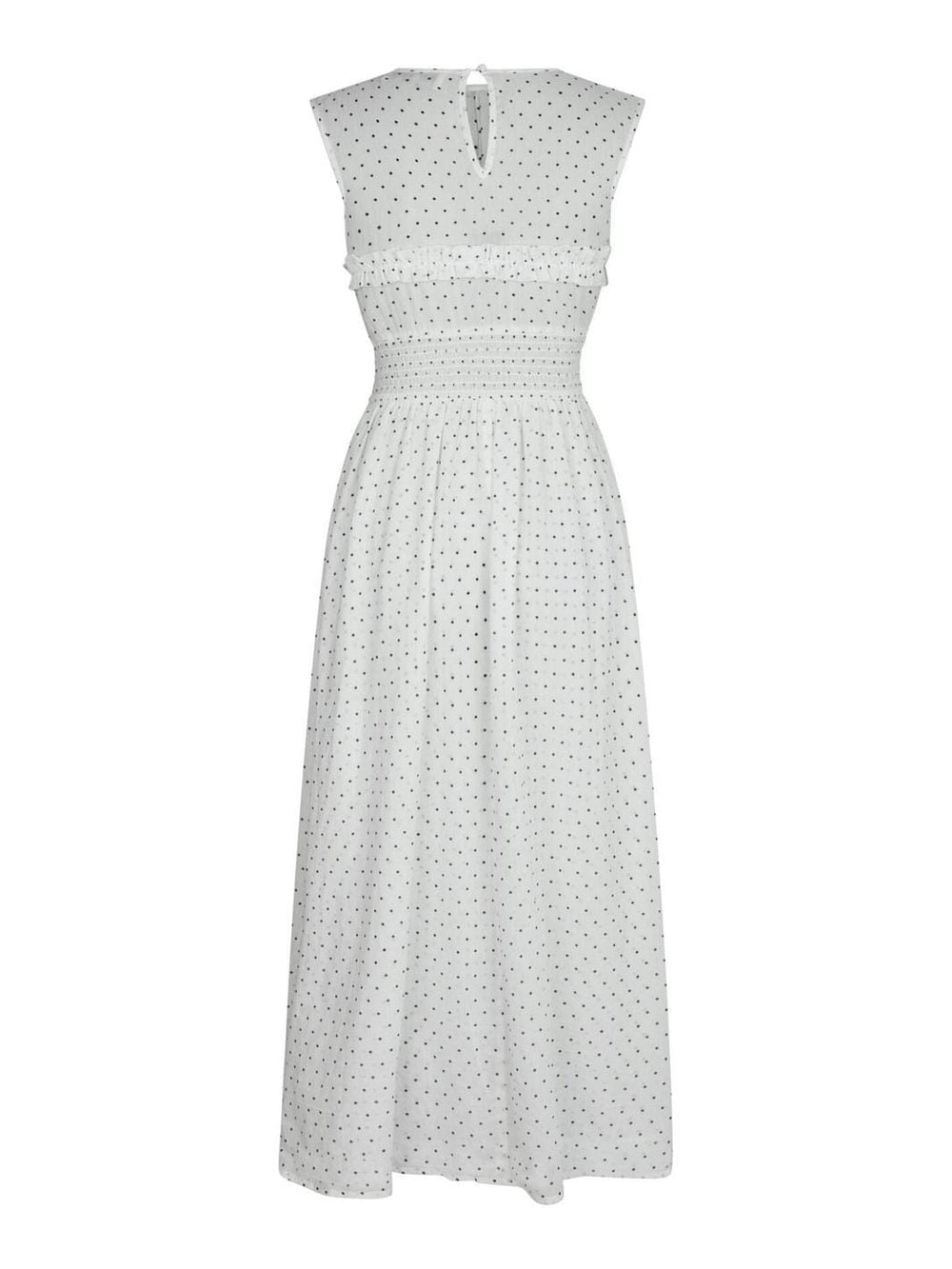 Forudbestilling - Neo Noir - Myrna Dot Dress 166384 - 120 - White Kjoler 