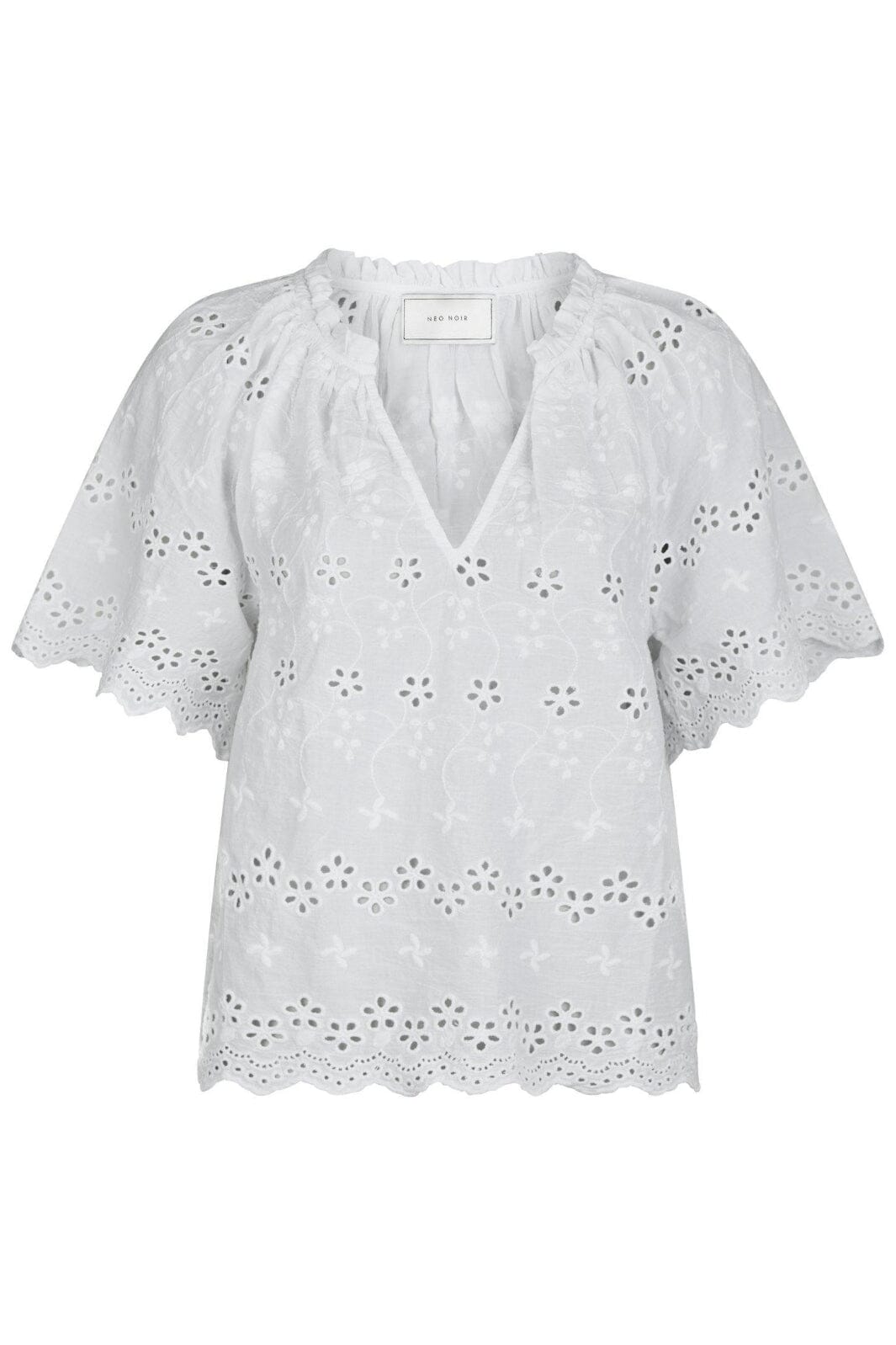 Neo Noir - Odet Embroidery Blouse 165172 - 120 - White