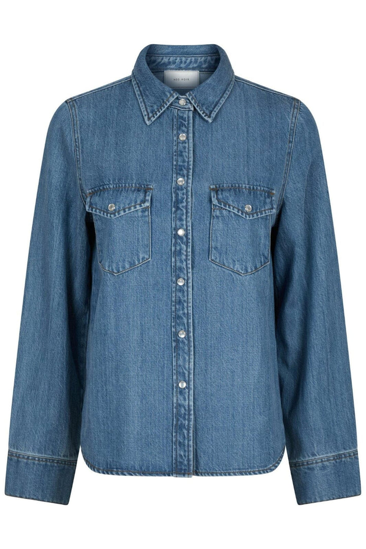 Neo Noir - Roger Denim Shirt 162889 - 843 - Vintage Blue