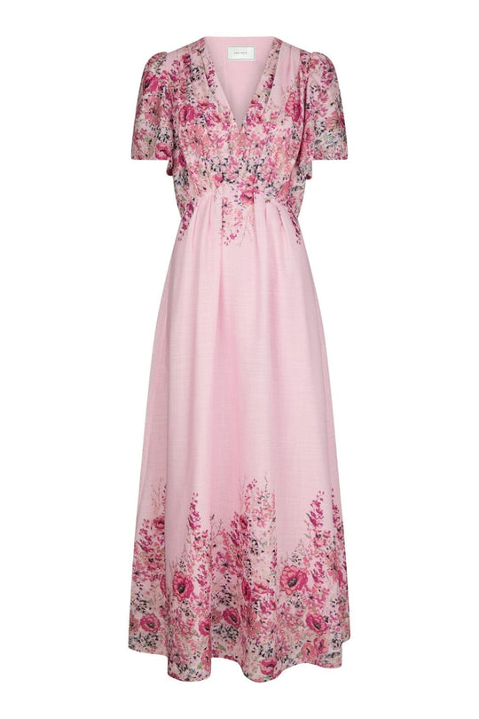 Neo Noir - Celesse Flower Fade Dress 169331 - 754 - Light Pink