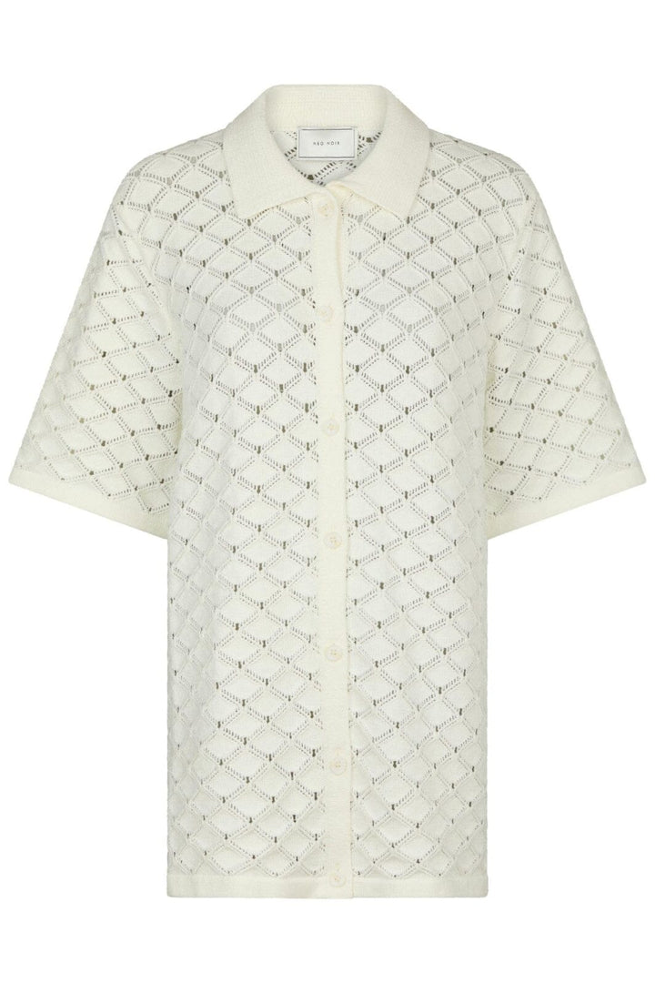 Neo Noir - Sette Crochet Blouse 165216 - 121 - Off White
