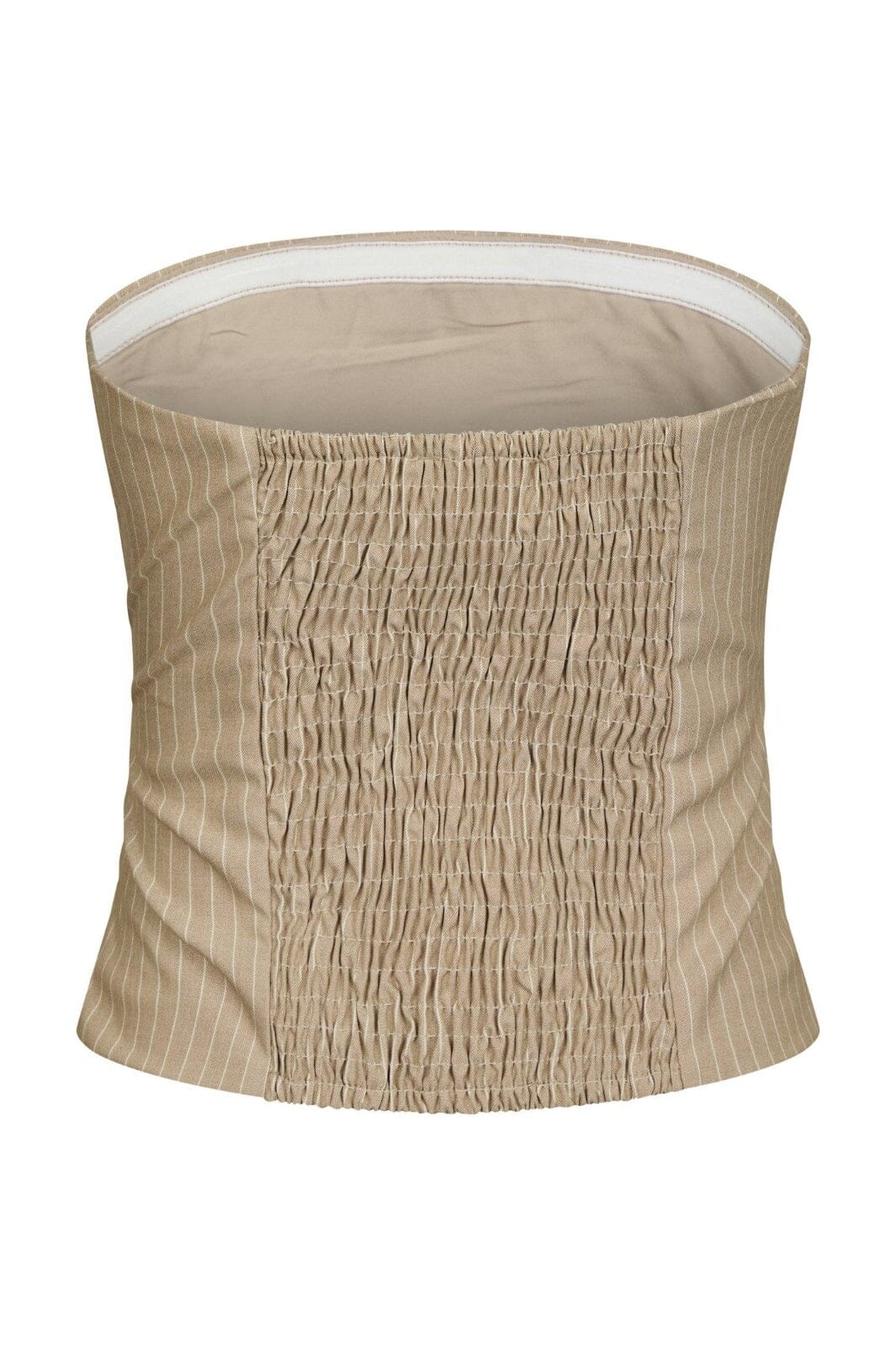 Neo Noir - Tyree Melange Pinstripe Top 165471 - 119 - Sand Melange